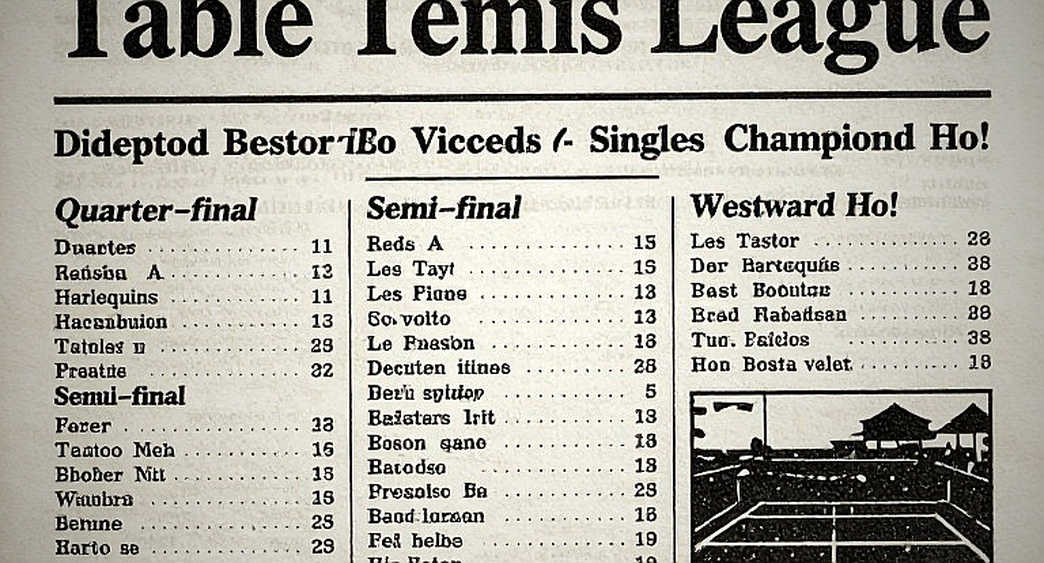 Zero Signal: Table Tennis Analysis and the Trap of the Blank Page Zero Signal: Table Tennis Analysis and the Trap of the Blank Page